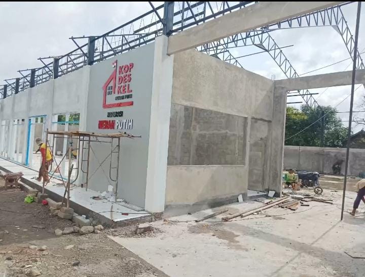 Proses Pembangunan Koperasi Desa Merah Putih