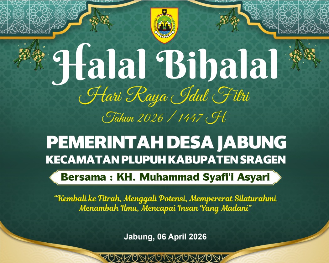 HALAL BI HALAL PEMERINTAH DESA DAN LEMBAGA